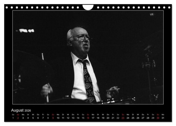 Produktbild: Jazz onstage (Wandkalender 2026 DIN A4 quer), CALVENDO Monatskalender