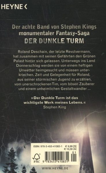 Produktbild: Wind / Der dunkle Turm Band 8