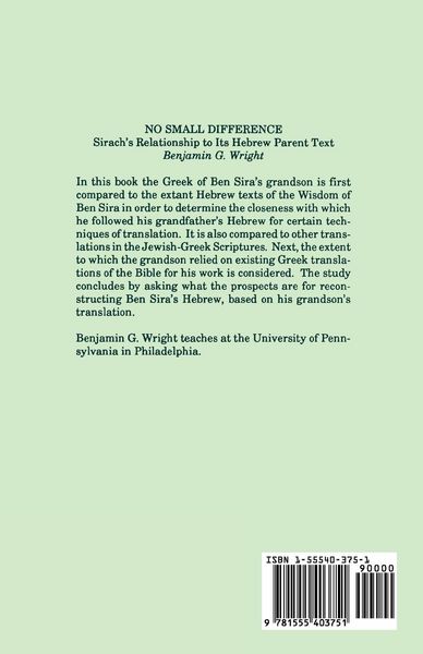 Produktbild: No Small Difference