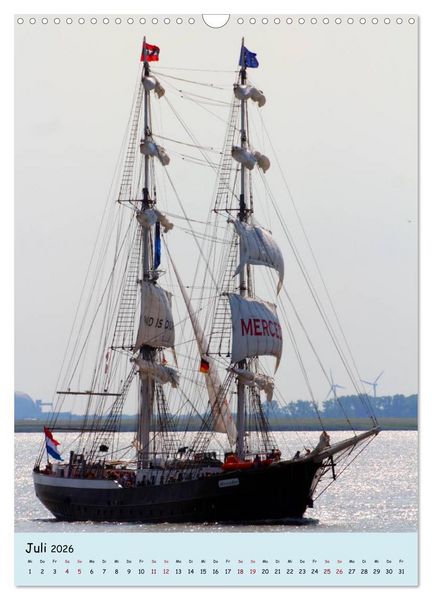 Produktbild: Sail - Impressionen aus Bremerhaven (Wandkalender 2026 DIN A3 hoch), CALVENDO Monatskalender