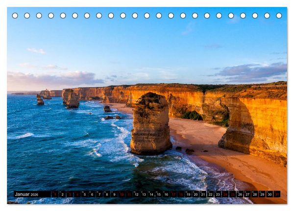 Produktbild: Australien - Travel The Gravel (Tischkalender 2026 DIN A5 quer), CALVENDO Monatskalender