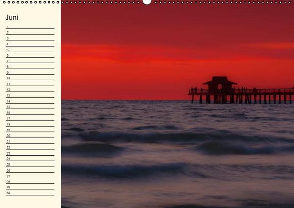 Produktbild: Immerw&auml;hrender Geburtstagskalender &ndash; Beautiful Sunsets (Wandkalender immerw&auml;hrend DIN A2 quer)