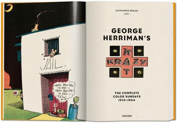Produktbild: George Herrimans "Krazy Kat". Die kompletten Sonntagsseiten in Farbe 1935–1944