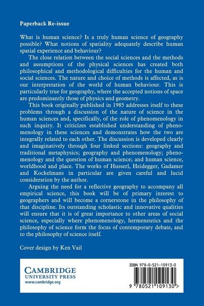 Produktbild: Phenomenology, Science and Geography