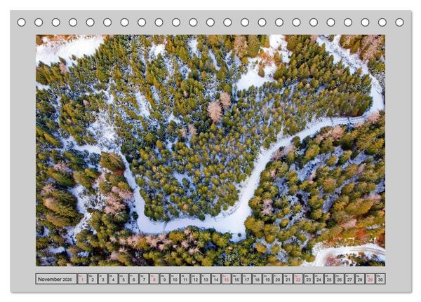 Produktbild: Farbenspiel - Kunstwerke in der Natur 2026 (Tischkalender 2026 DIN A5 quer), CALVENDO Monatskalender