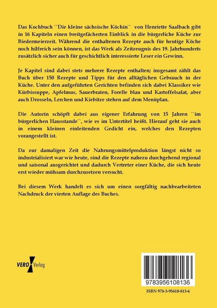 Produktbild: Die kleine s&auml;chsische K&ouml;chin