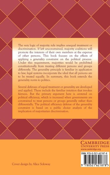 Produktbild: Politics by Principle, Not Interest