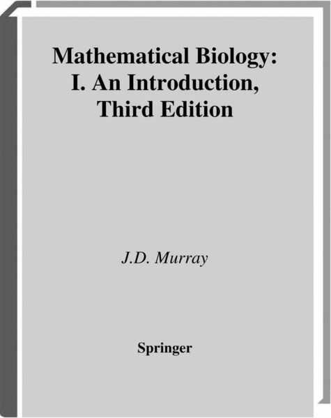 Produktbild: Mathematical Biology