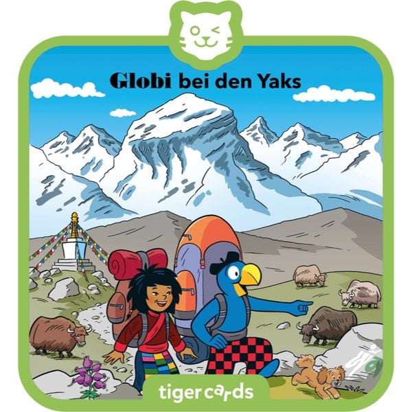 Produktbild: Tigercard - Globi bei den Yaks