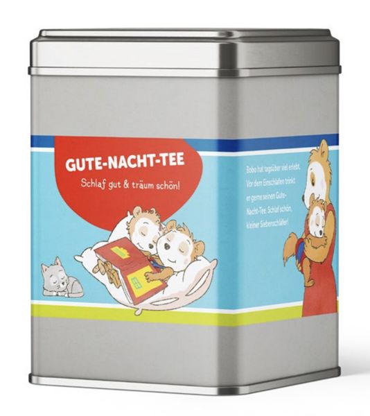 Produktbild: Bobo Siebenschl&auml;fer - Gute-Nacht-Tee: 100g Kr&auml;utertee f&uuml;r Kinder in der Dose