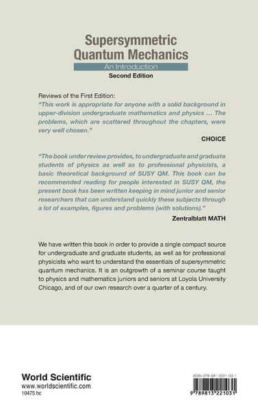 Produktbild: Supersymmetr Quant Mech (2nd Ed)