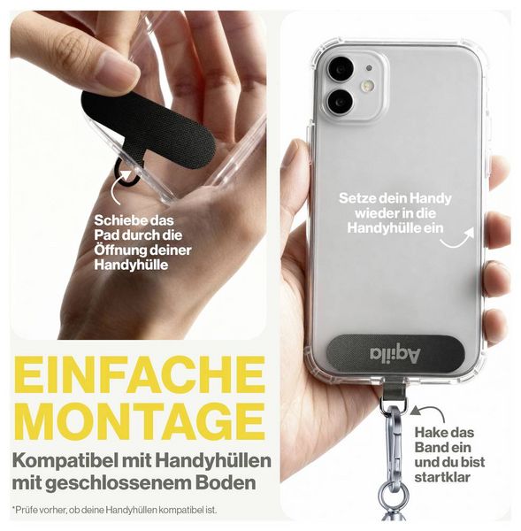 Produktbild: Aqiila USB-C&reg; Kabel USB 2.0 Apple Lightning Stecker, USB-C&reg; 1.5 m Gr&uuml;n Handykette AQLYCBPBICL3GR138