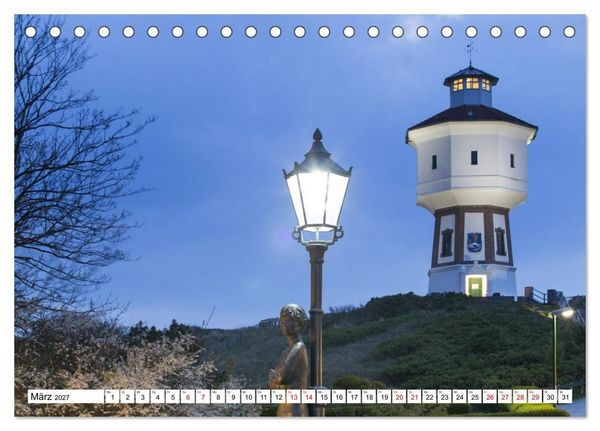 Produktbild: Langeoog - Momente einer Reise (Tischkalender 2027 DIN A5 quer), CALVENDO Monatskalender