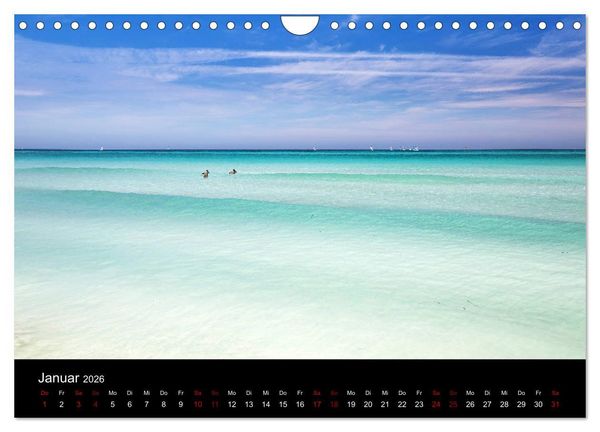 Produktbild: Kuba Varadero 2026 Leben im Paradies (Wandkalender 2026 DIN A4 quer), CALVENDO Monatskalender