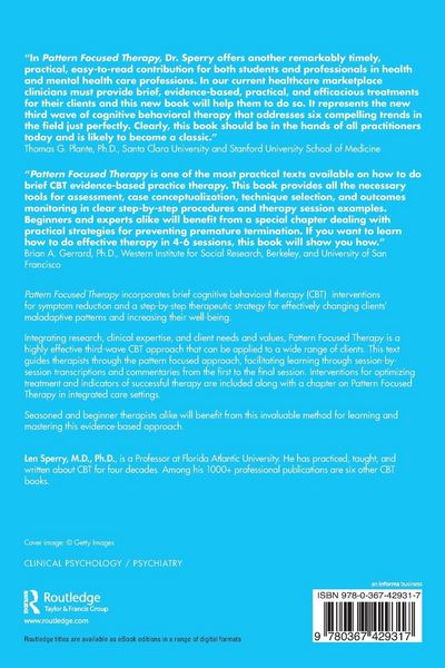 Produktbild: Pattern Focused Therapy