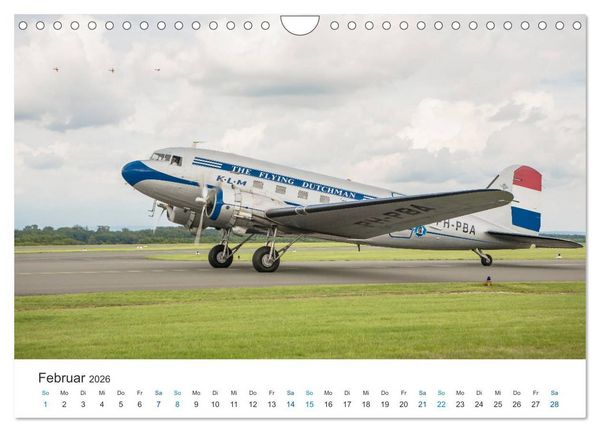 Produktbild: AVIATION CLASSICS seen by custompix.de (Wandkalender 2026 DIN A4 quer), CALVENDO Monatskalender