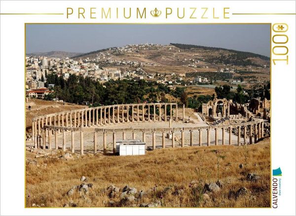 CALVENDO Puzzle Jerash | 1000 Teile Lege-Größe 64x48cm Foto-Puzzle für glückliche Stunden