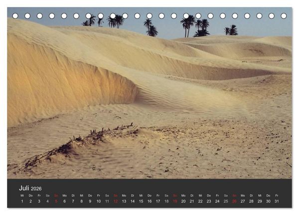 Produktbild: W&uuml;sten, wilde Sch&ouml;nheiten (Tischkalender 2026 DIN A5 quer), CALVENDO Monatskalender