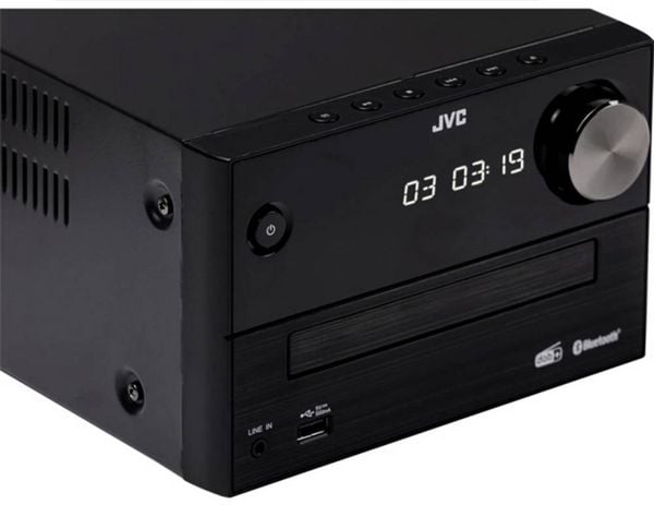 Produktbild: JVC UX-C25DAB Stereoanlage DAB+, Bluetooth&reg;, CD, USB, Schwarz