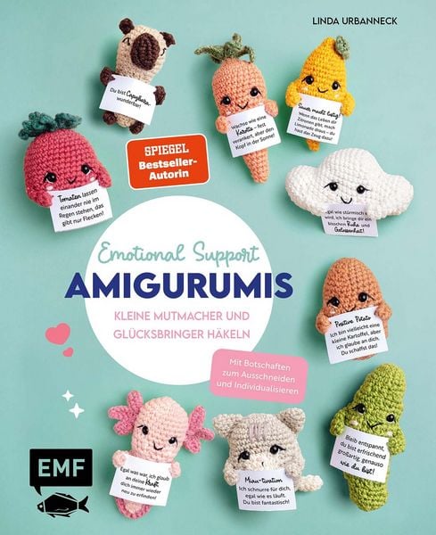 Produktbild: Emotional Support Amigurumis - Kleine Mutmacher und Gl&uuml;cksbringer h&auml;keln