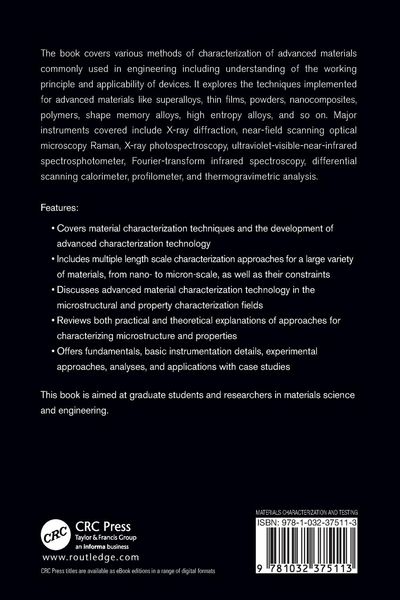 Produktbild: Advanced Materials Characterization