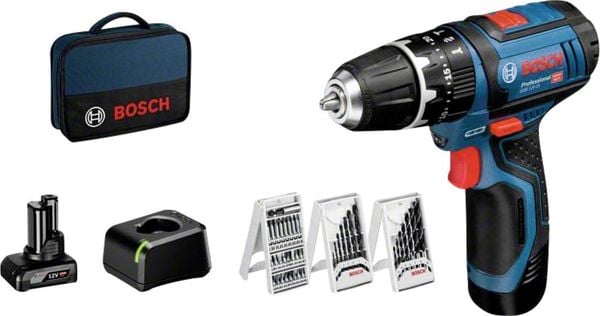 Bosch Professional GSB 12V-15 2-Gang-Akku-Schlagbohrschrauber