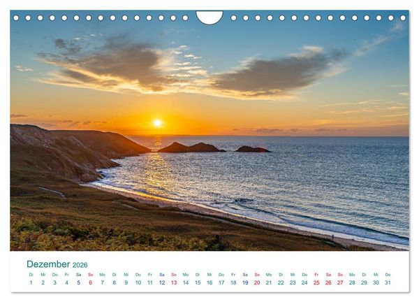 Produktbild: Smaragdk&uuml;ste C&ocirc;te d'&Eacute;meraude. Der malerische Norden der Bretagne (Wandkalender 2026 DIN A4 quer), CALVENDO Monatskalender
