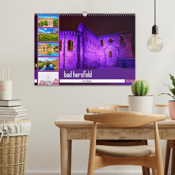 Produktbild: bad hersfeld im blick (Wandkalender 2026 DIN A3 quer), CALVENDO Monatskalender