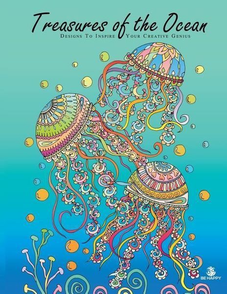 Produktbild: Treasures of the Ocean: Adult Coloring Book, Designs to Inspire Your Creative Genius