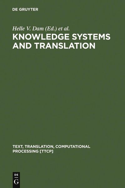 Produktbild: Knowledge Systems and Translation