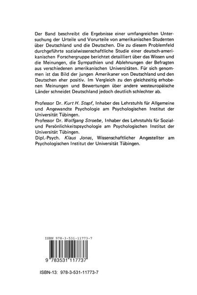 Produktbild: Amerikaner &uuml;ber Deutschland und die Deutschen