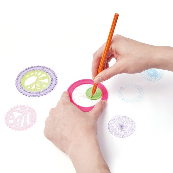 Produktbild: Spirographen & Mandala-Set Good Feelings Happy Flowers 6 Teile