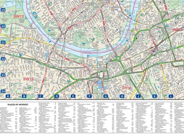 Produktbild: Collins London Handy Street Map