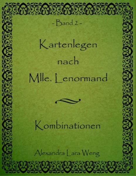 Kartenlegen nach Mlle. Lenormand