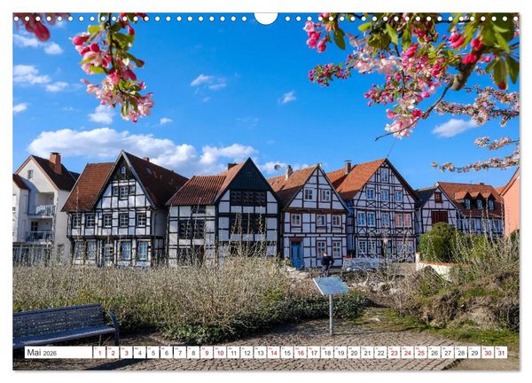 Produktbild: PADERBORN - Stadt an den Quellen (Wandkalender 2026 DIN A3 quer), CALVENDO Monatskalender
