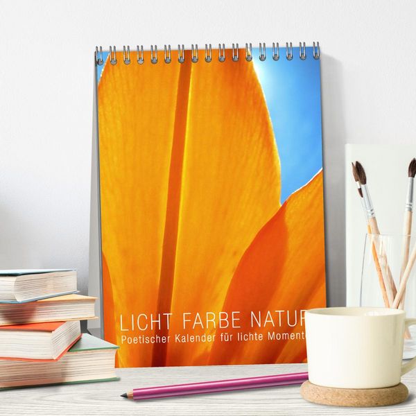 Produktbild: Licht Farbe Natur (Tischkalender 2026 DIN A5 hoch), CALVENDO Monatskalender