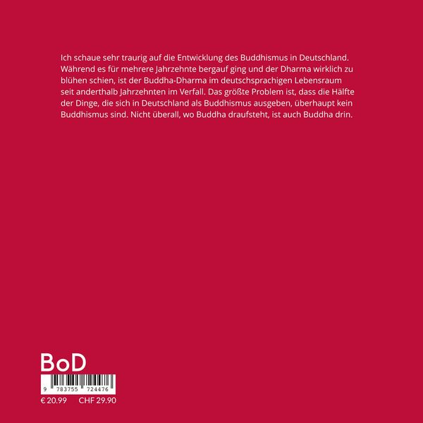 Produktbild: Warum s&auml;kularer Buddhismus ein Devadatta-Buddhismus ist!