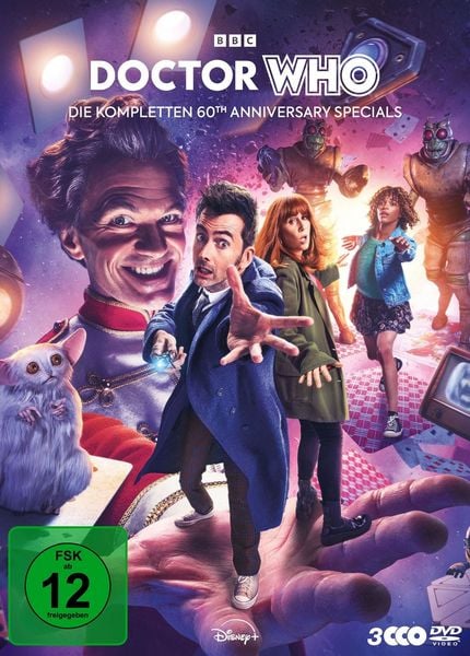 Produktbild: Doctor Who &ndash; Die kompletten 60th Anniversary Specials [3 DVDs]