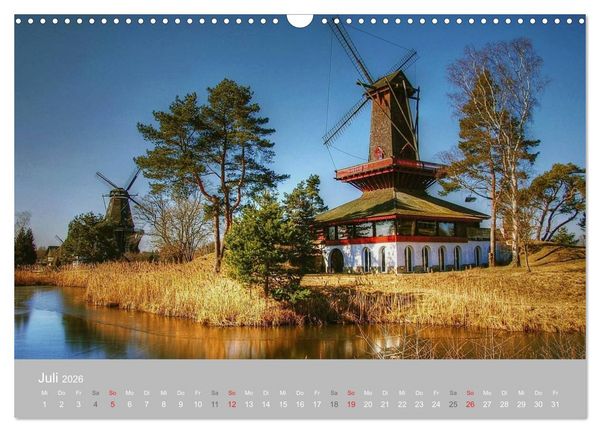 Produktbild: M&uuml;hlenmuseum Gifhorn (Wandkalender 2026 DIN A3 quer), CALVENDO Monatskalender