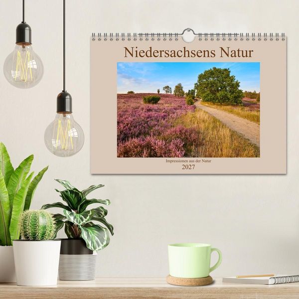 Produktbild: Niedersachsens Natur (Wandkalender 2027 DIN A4 quer), CALVENDO Monatskalender