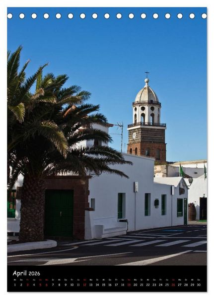 Produktbild: Lanzarote (Tischkalender 2026 DIN A5 hoch), CALVENDO Monatskalender