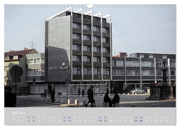 Produktbild: Hildesheim - damals ... (Wandkalender 2026 DIN A3 quer), CALVENDO Monatskalender