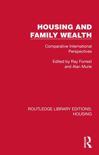 Produktbild: Housing and Family Wealth