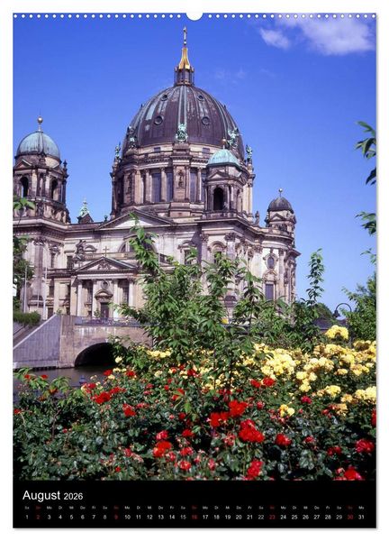 Produktbild: Weltstadt Berlin (hochwertiger Premium Wandkalender 2026 DIN A2 hoch), Kunstdruck in Hochglanz