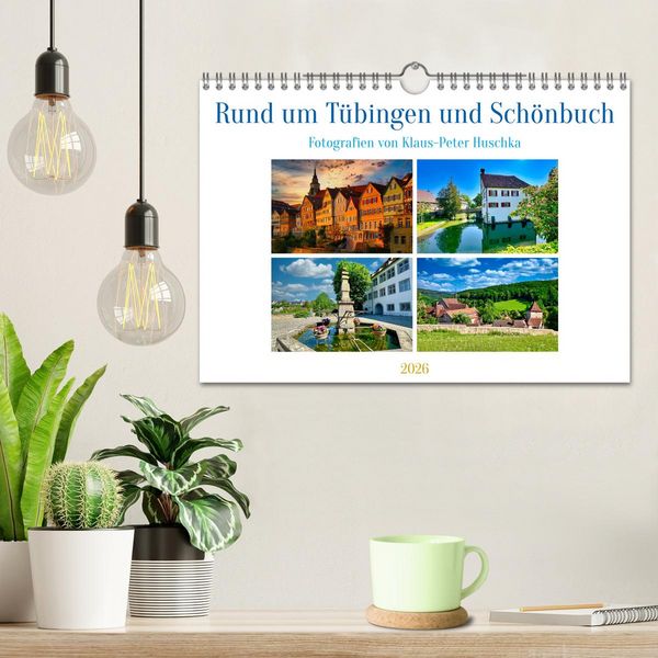 Produktbild: Rund um T&uuml;bingen und Sch&ouml;nbuch (Wandkalender 2026 DIN A4 quer), CALVENDO Monatskalender
