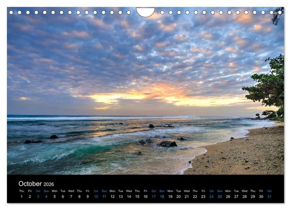 Produktbild: Beautiful Mauritius (Wall Calendar 2026 DIN A4 landscape), CALVENDO 12 Month Wall Calendar