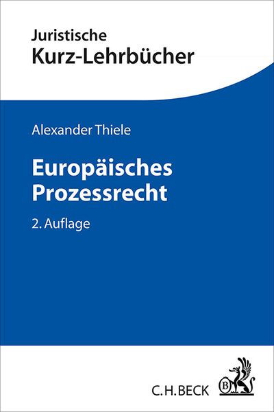 Produktbild: Europ&auml;isches Prozessrecht