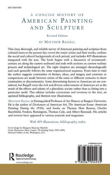 Produktbild: A Concise History Of American Painting And Sculpture