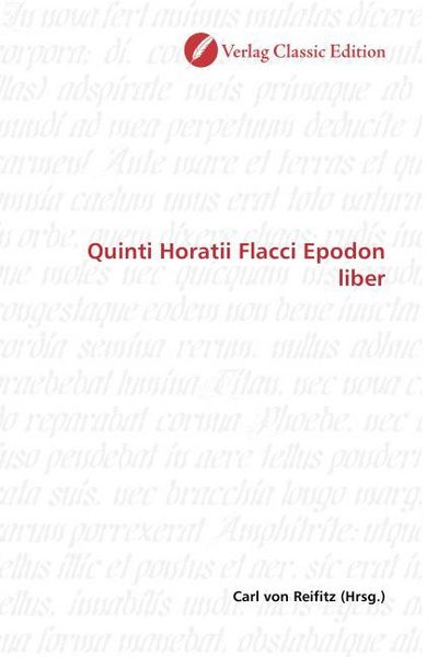 Produktbild: Quinti Horatii Flacci Epodon liber