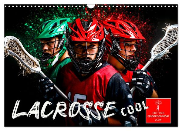 Produktbild: Lacrosse cool (Wandkalender 2026 DIN A3 quer), CALVENDO Monatskalender